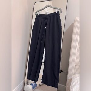 ZARA Linen Wide Leg Pants S-M